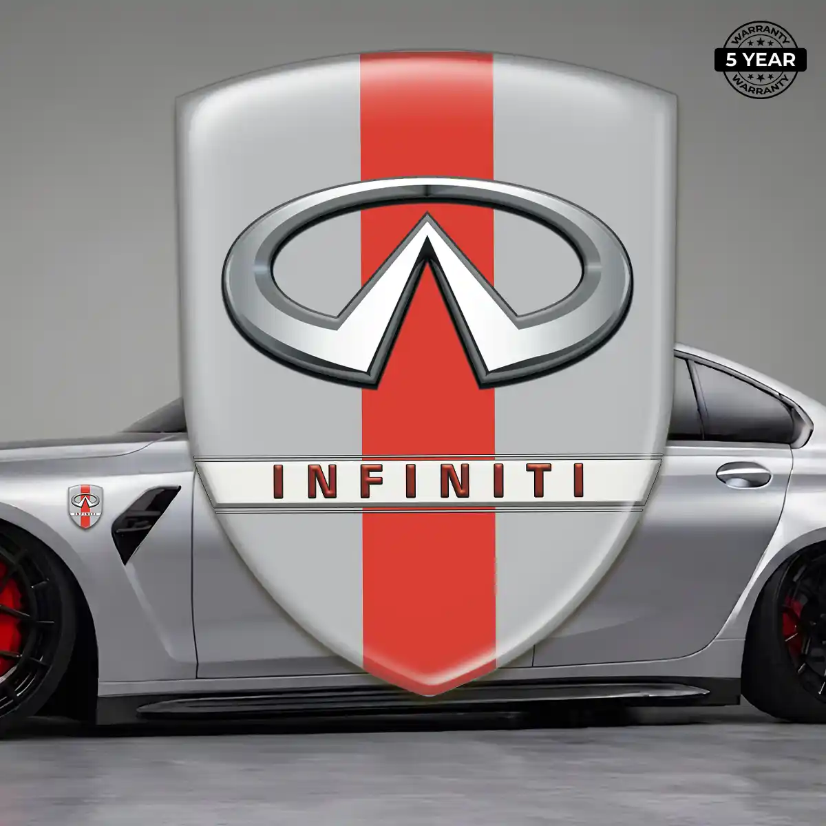 Infiniti Emblem Silicone Elite Finish