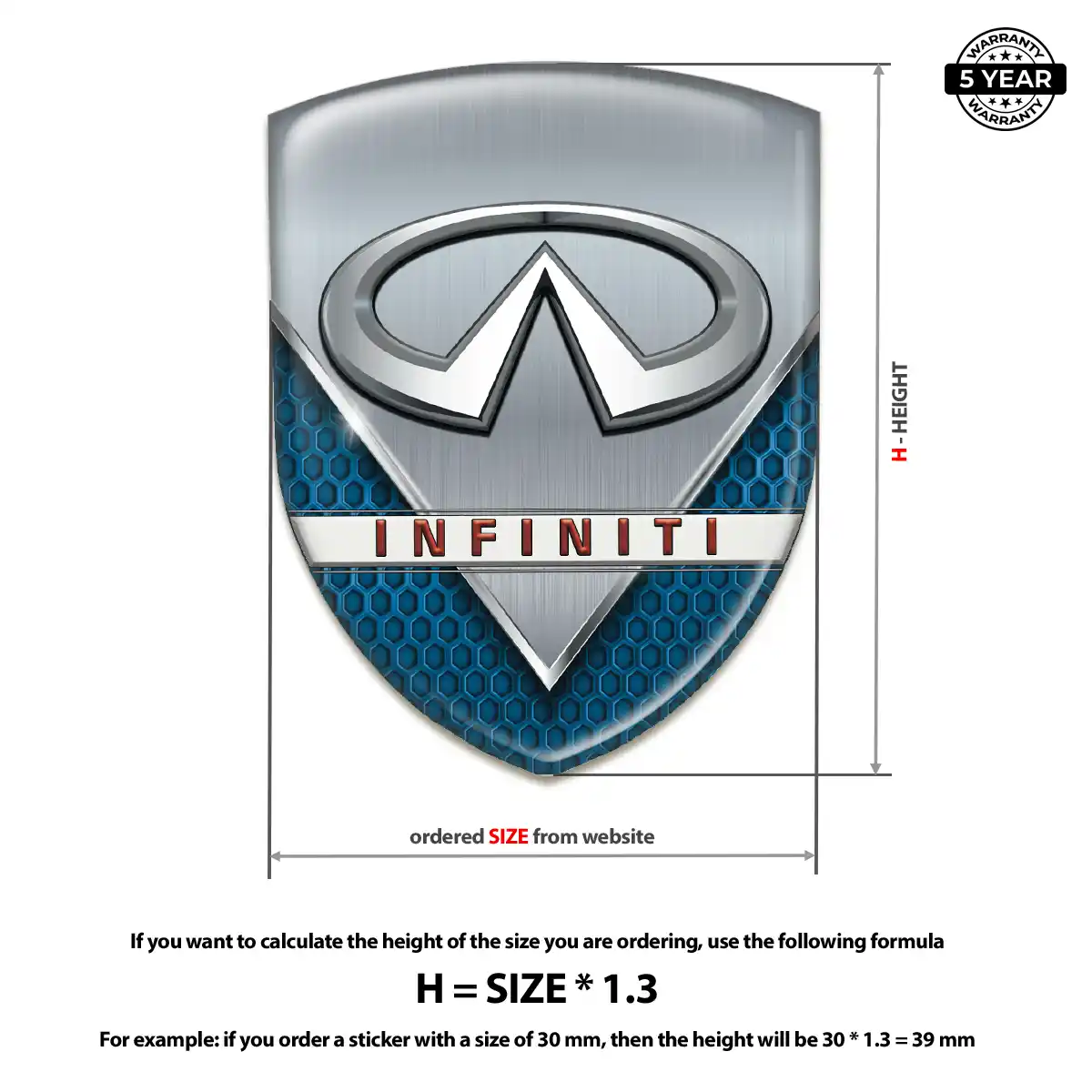 Infiniti Emblem Silicone Exclusive Series