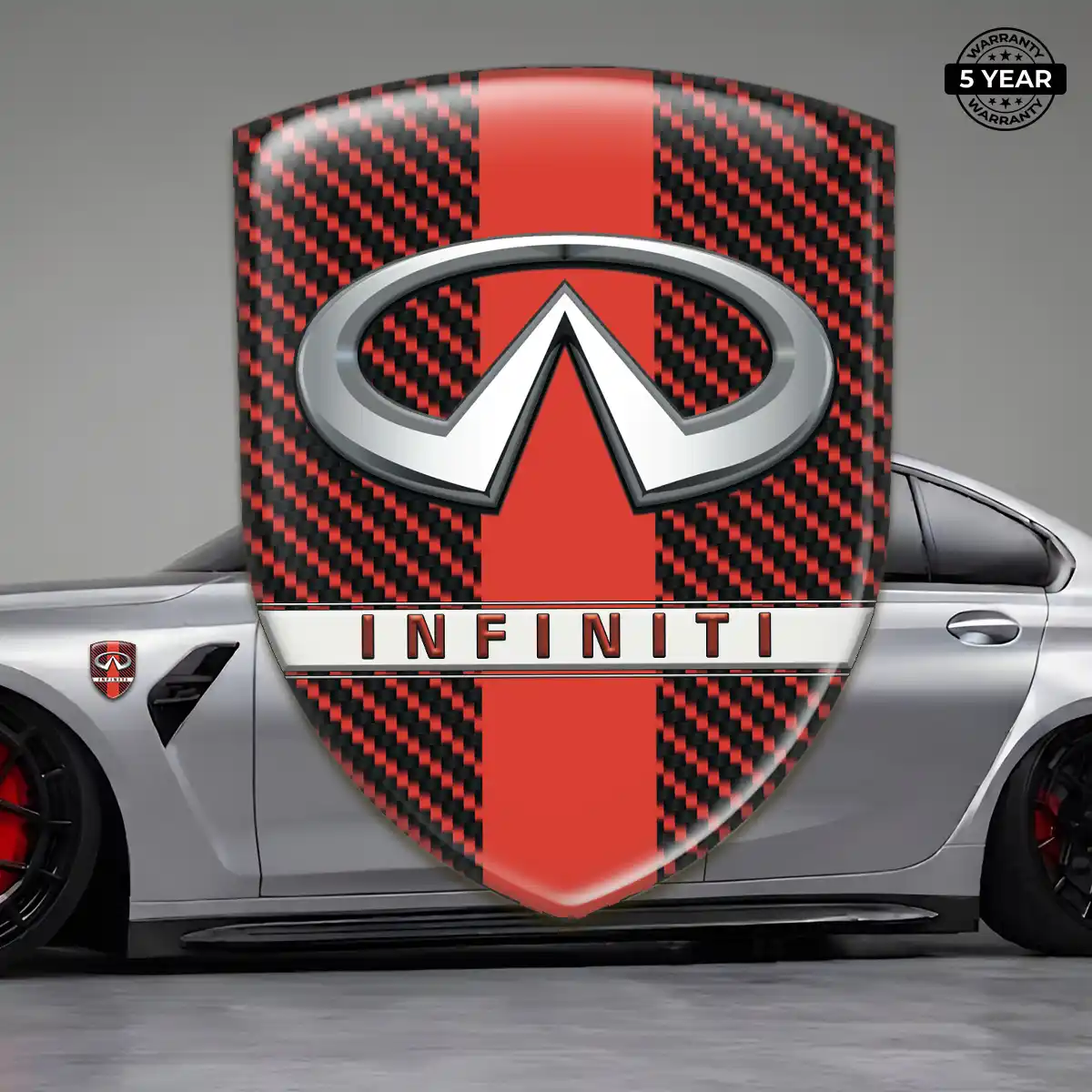 Infiniti Emblem Silicone Premium Dome