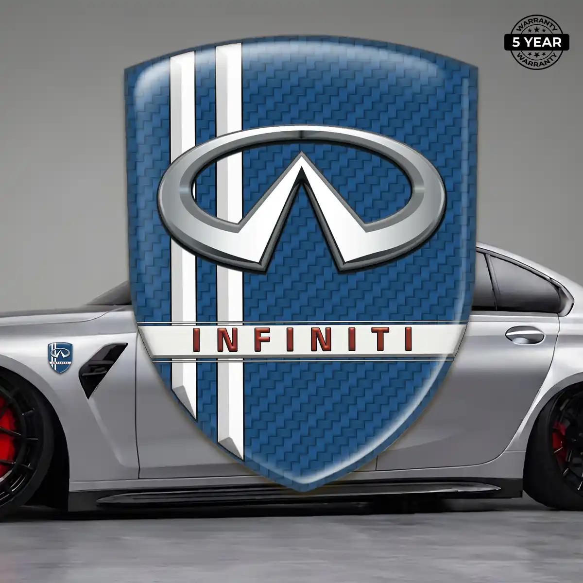 Infiniti Emblem Silicone Sleek Style