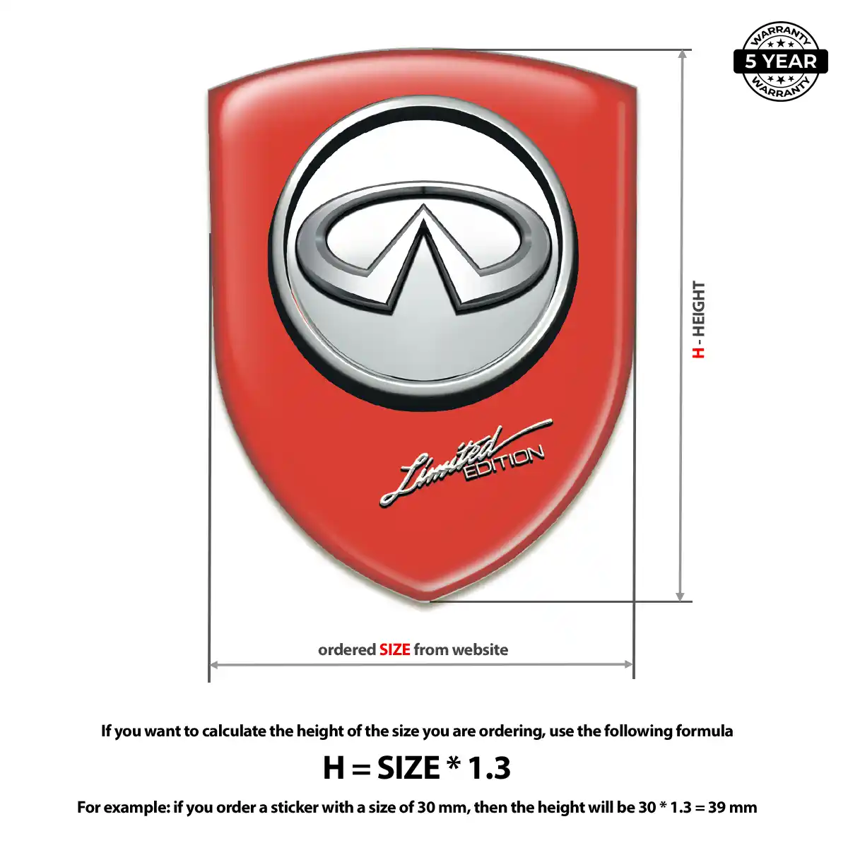 Infiniti Emblem Superior Craft