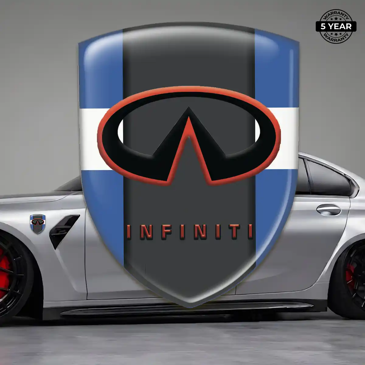 Infiniti Epoxy Domed Sticker Deluxe Edition