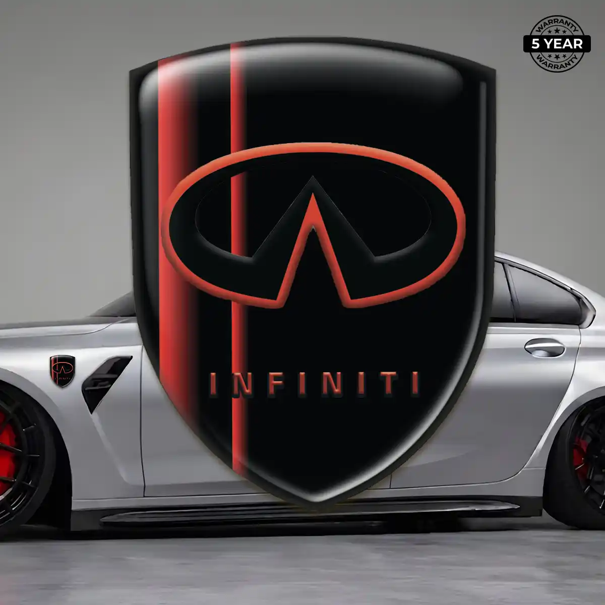 Infiniti Epoxy Domed Sticker Elite Edition