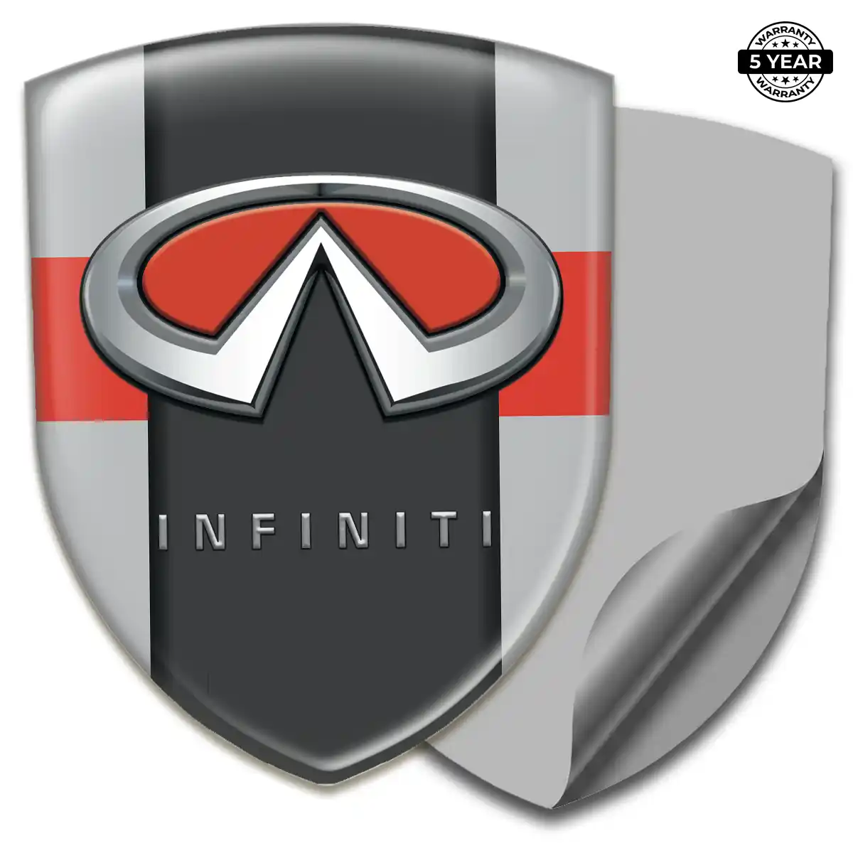 Infiniti Epoxy Domed Sticker Exclusive Series