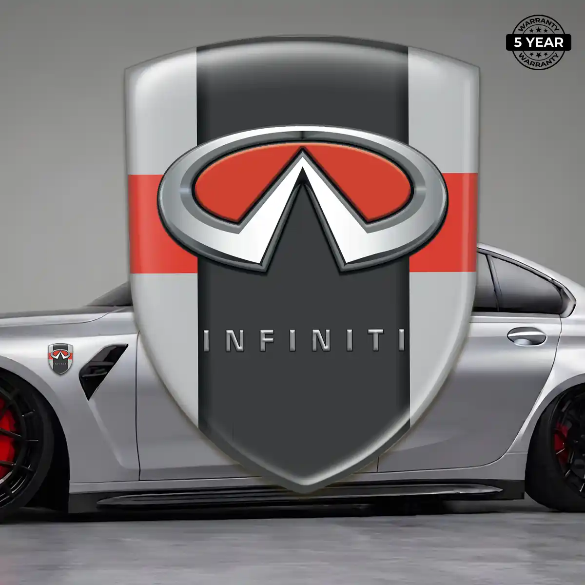 Infiniti Epoxy Domed Sticker Exclusive Series