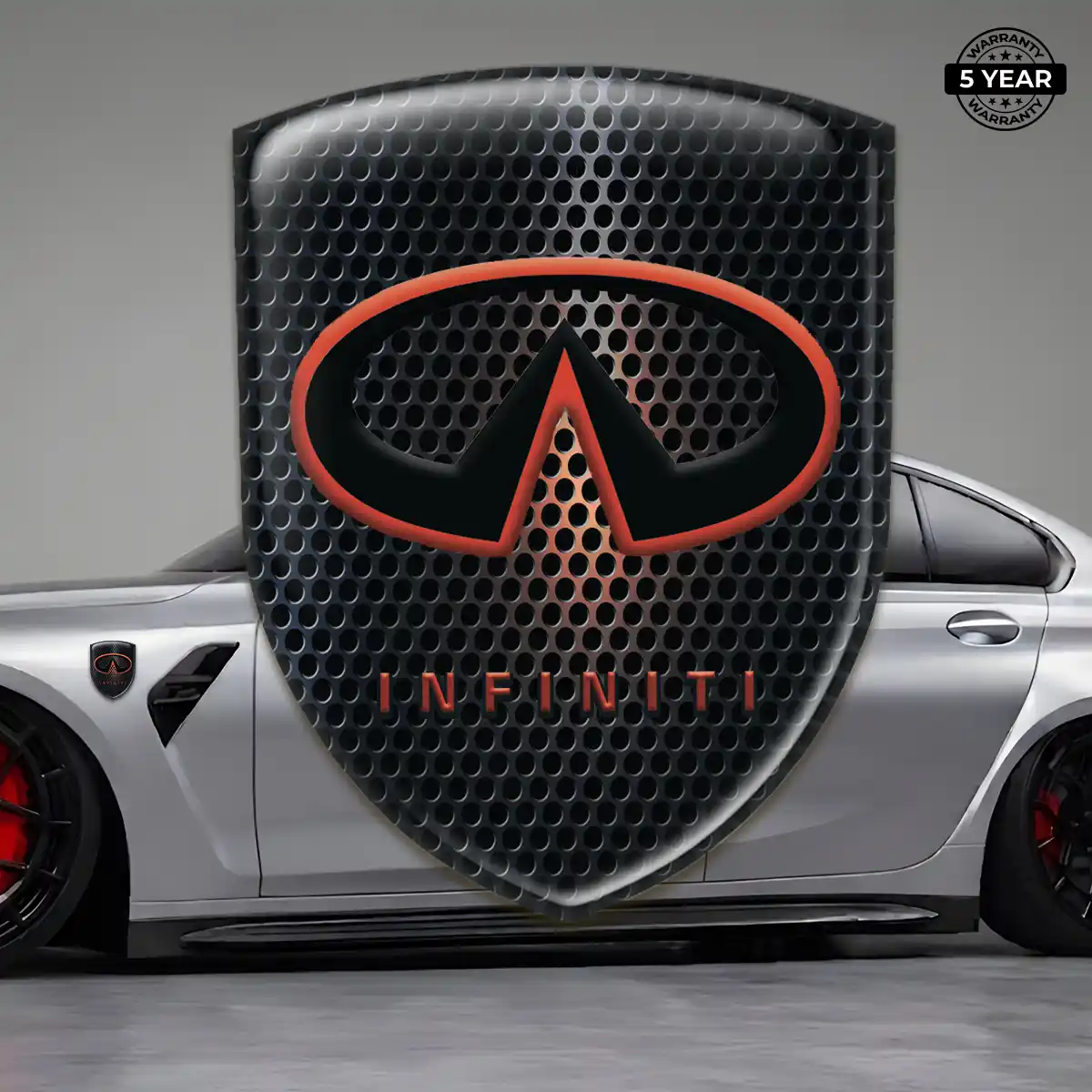 Infiniti Epoxy Domed Sticker Exterior Luxe