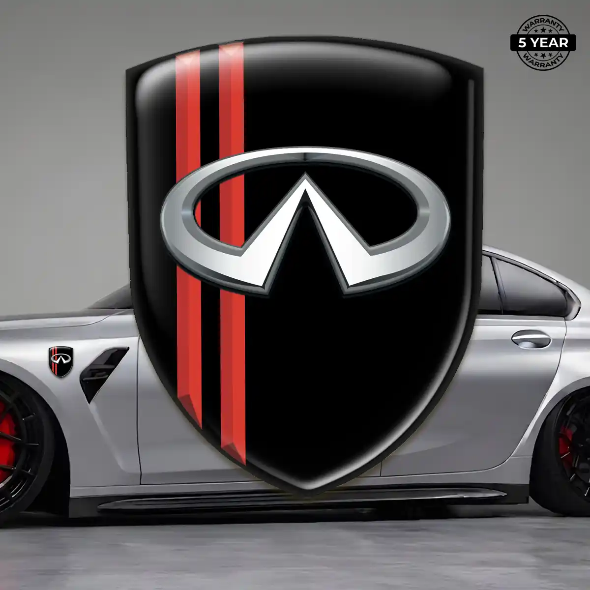 Infiniti Epoxy Domed Sticker Prestige Line