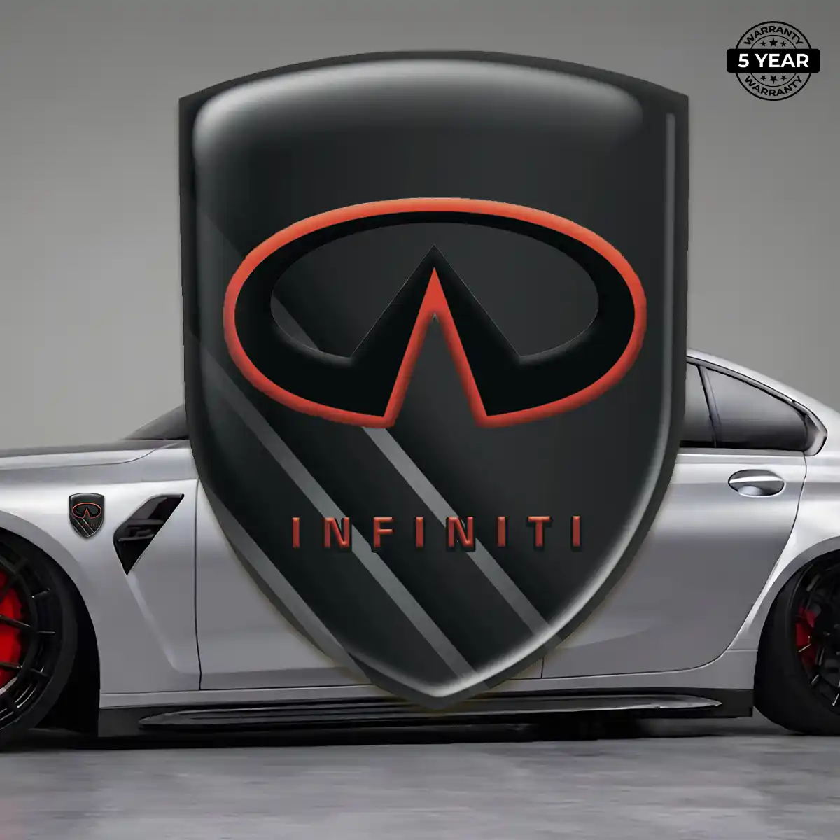 Infiniti Epoxy Domed Sticker Prime Quality