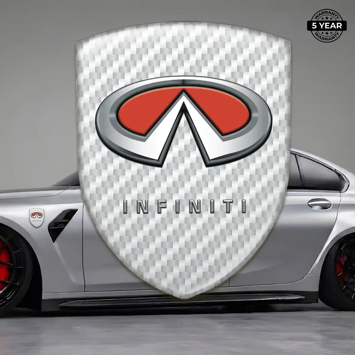 Infiniti Epoxy Domed Sticker Superior Craft