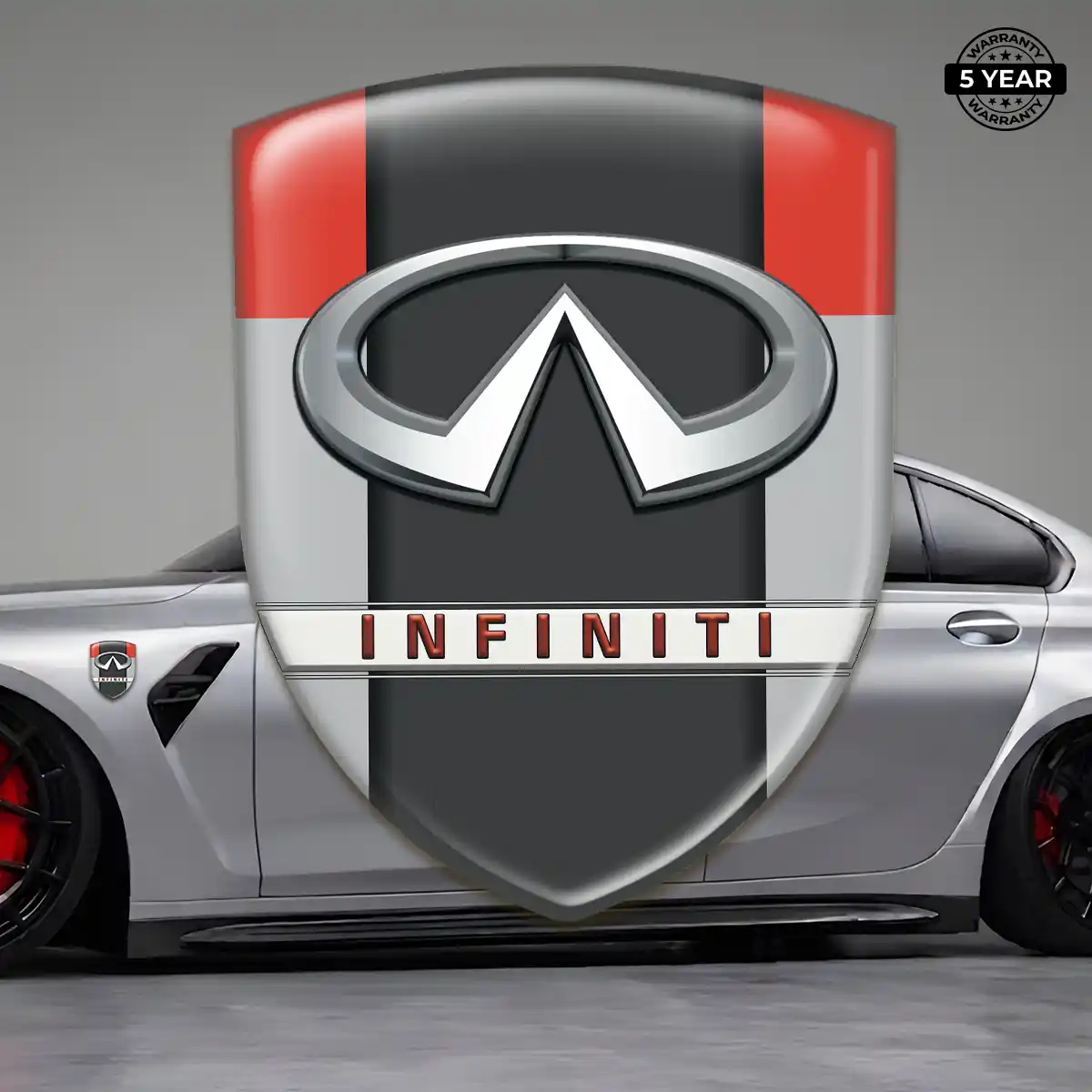 Infiniti Gel Badge Sticker Cabin Style
