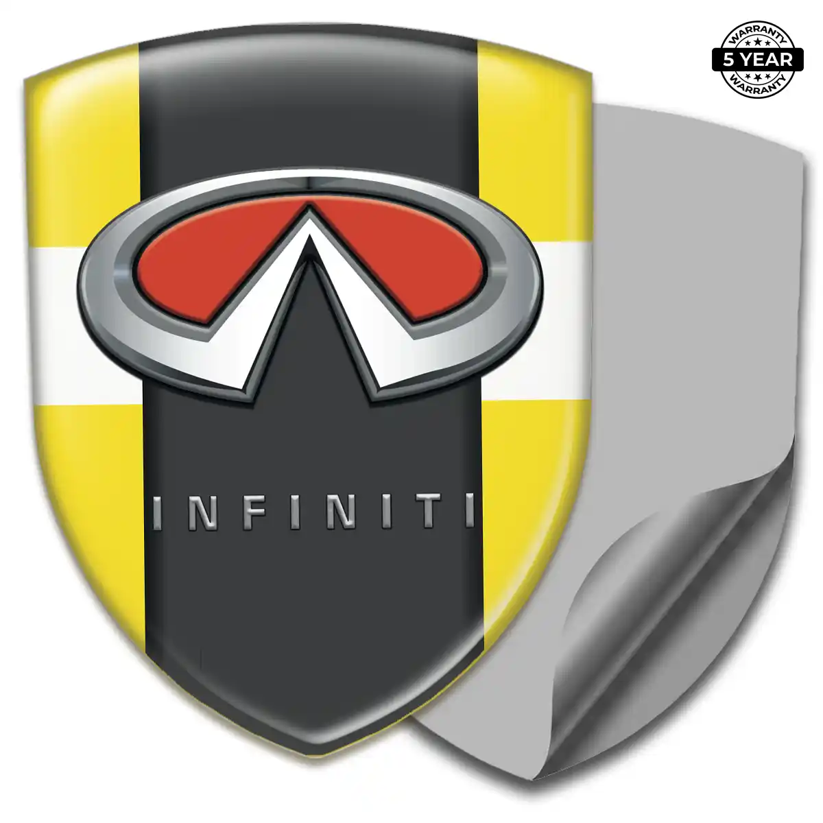 Infiniti Gel Badge Sticker Elite Edition