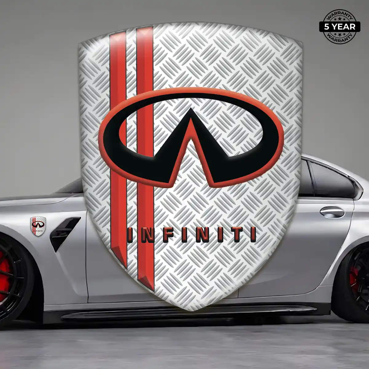 Infiniti Gel Badge Sticker Exclusive Series