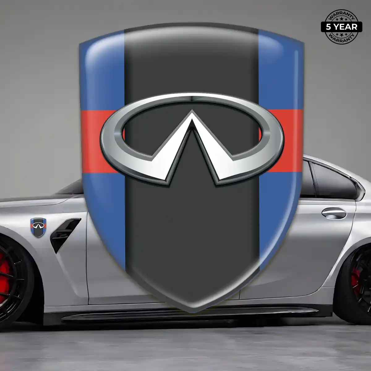 Infiniti Gel Badge Sticker Outer Style