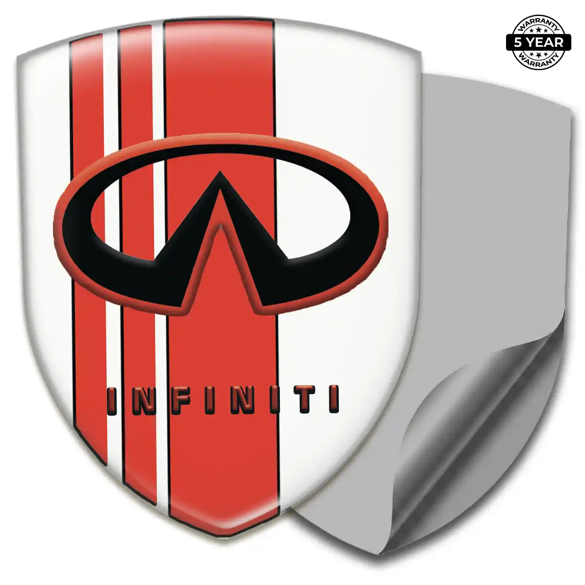 Infiniti Gel Badge Sticker Prime Quality