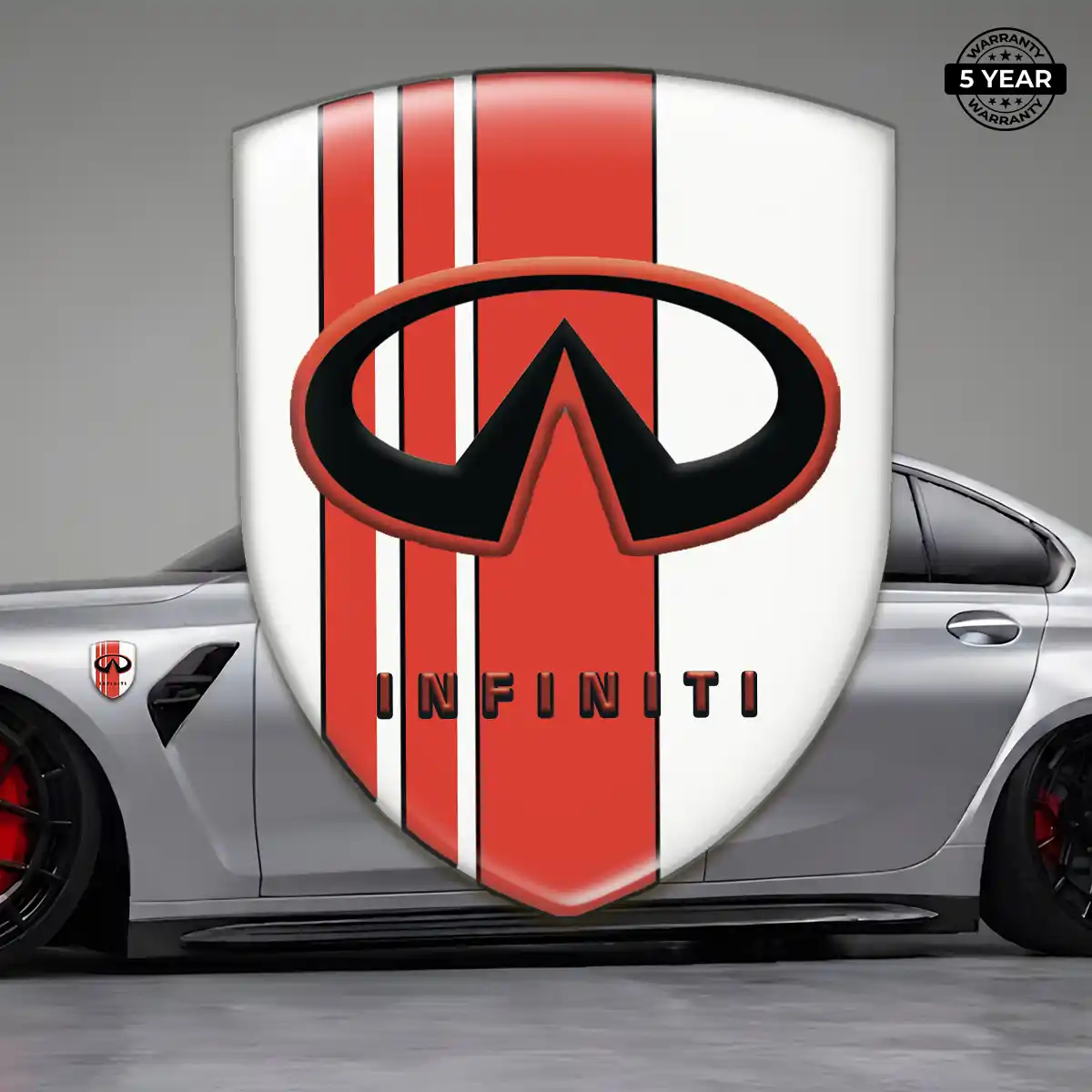 Infiniti Gel Badge Sticker Prime Quality