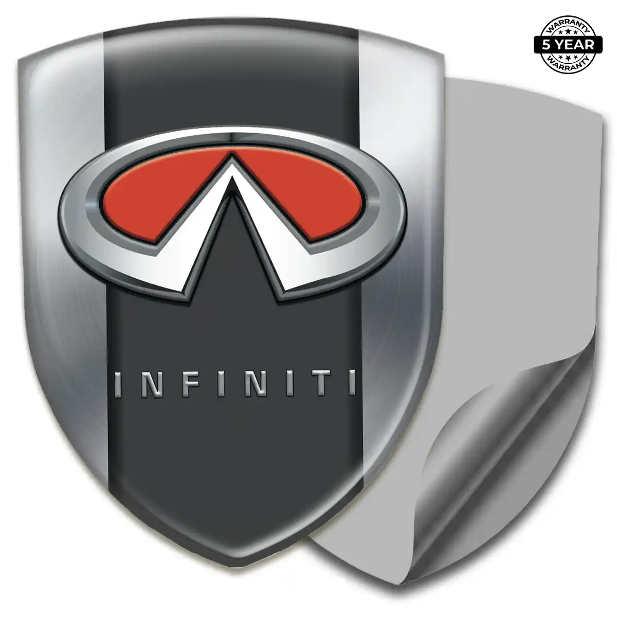Infiniti Gel Badge Sticker Resin Elite