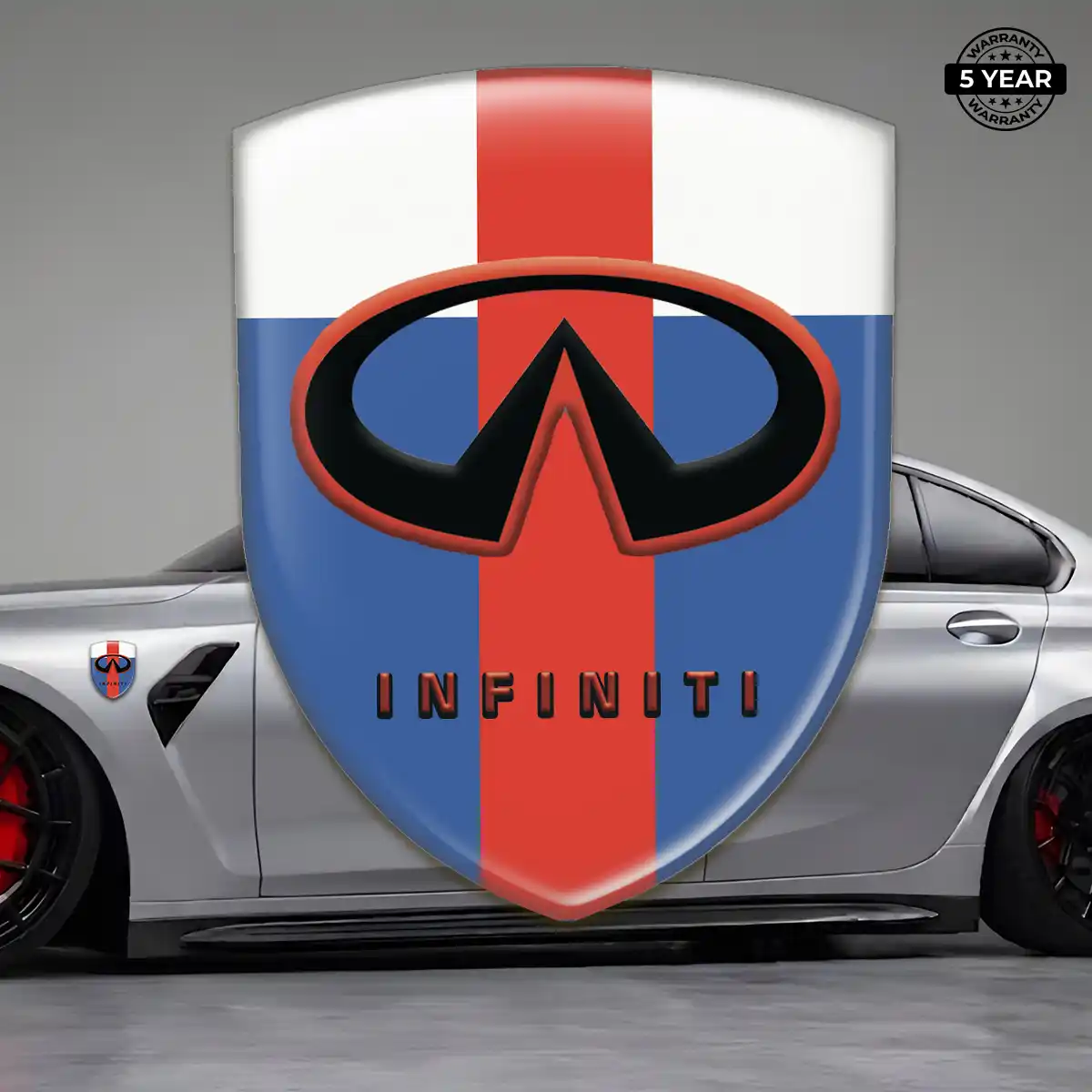 Infiniti Gel Badge Sticker Signature Grade