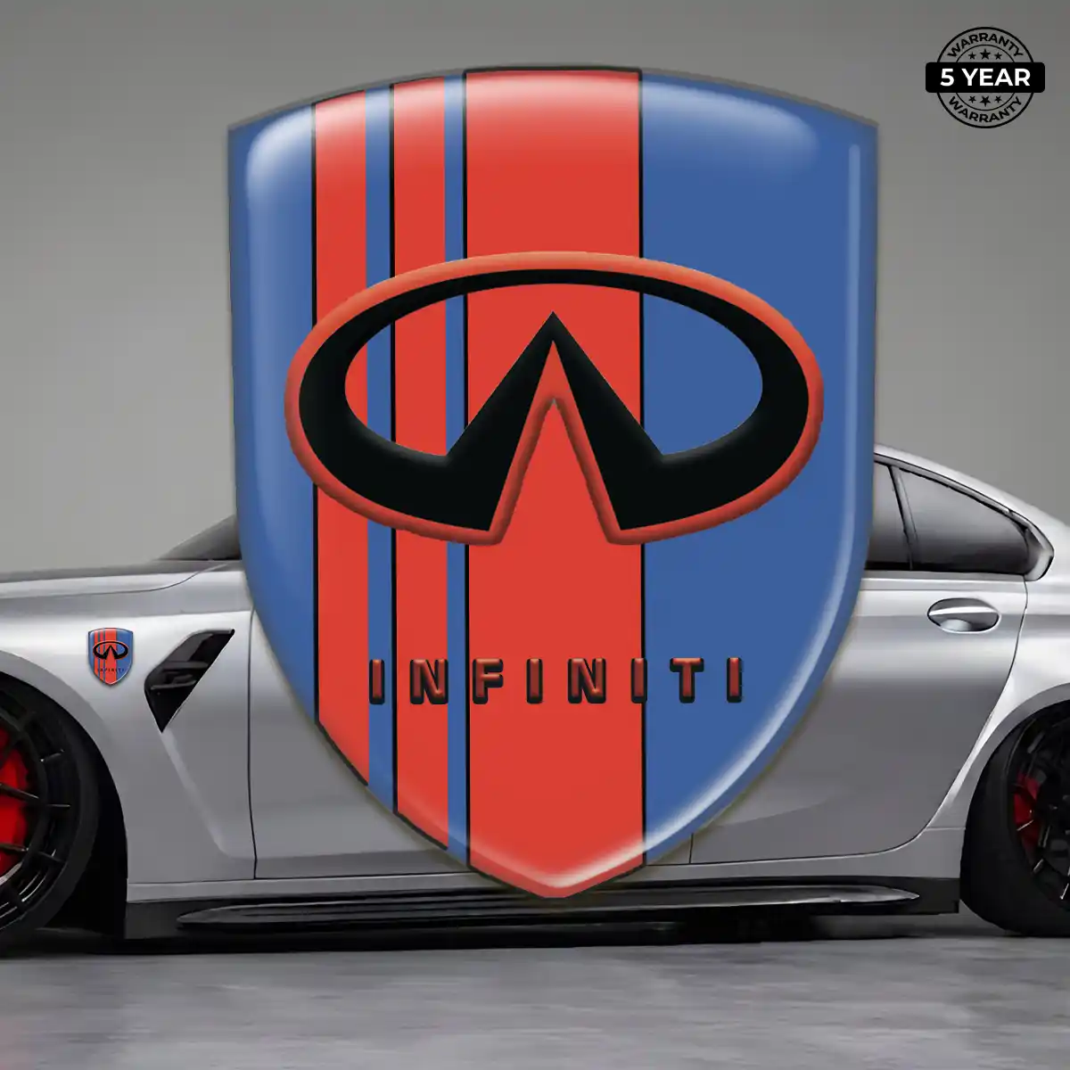 Infiniti Gel Badge Sticker Superior Craft