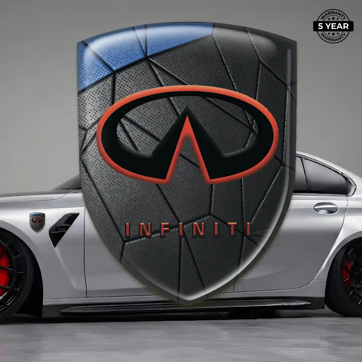 Infiniti Gel Emblem Sticker Elite Edition