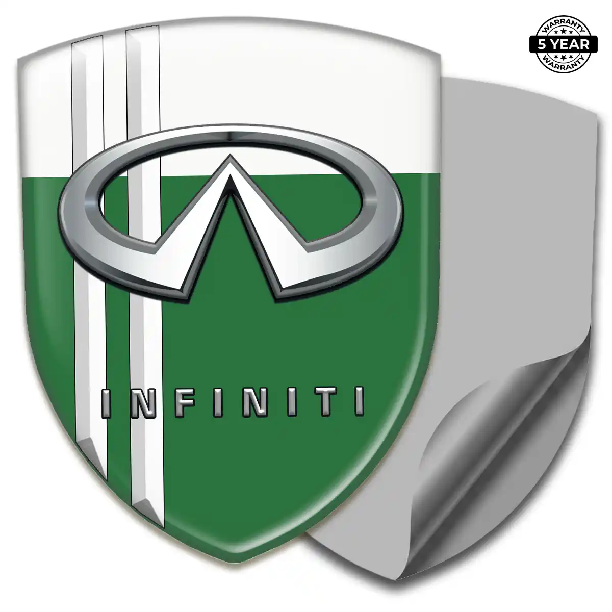 Infiniti Gel Emblem Sticker Exterior Luxe