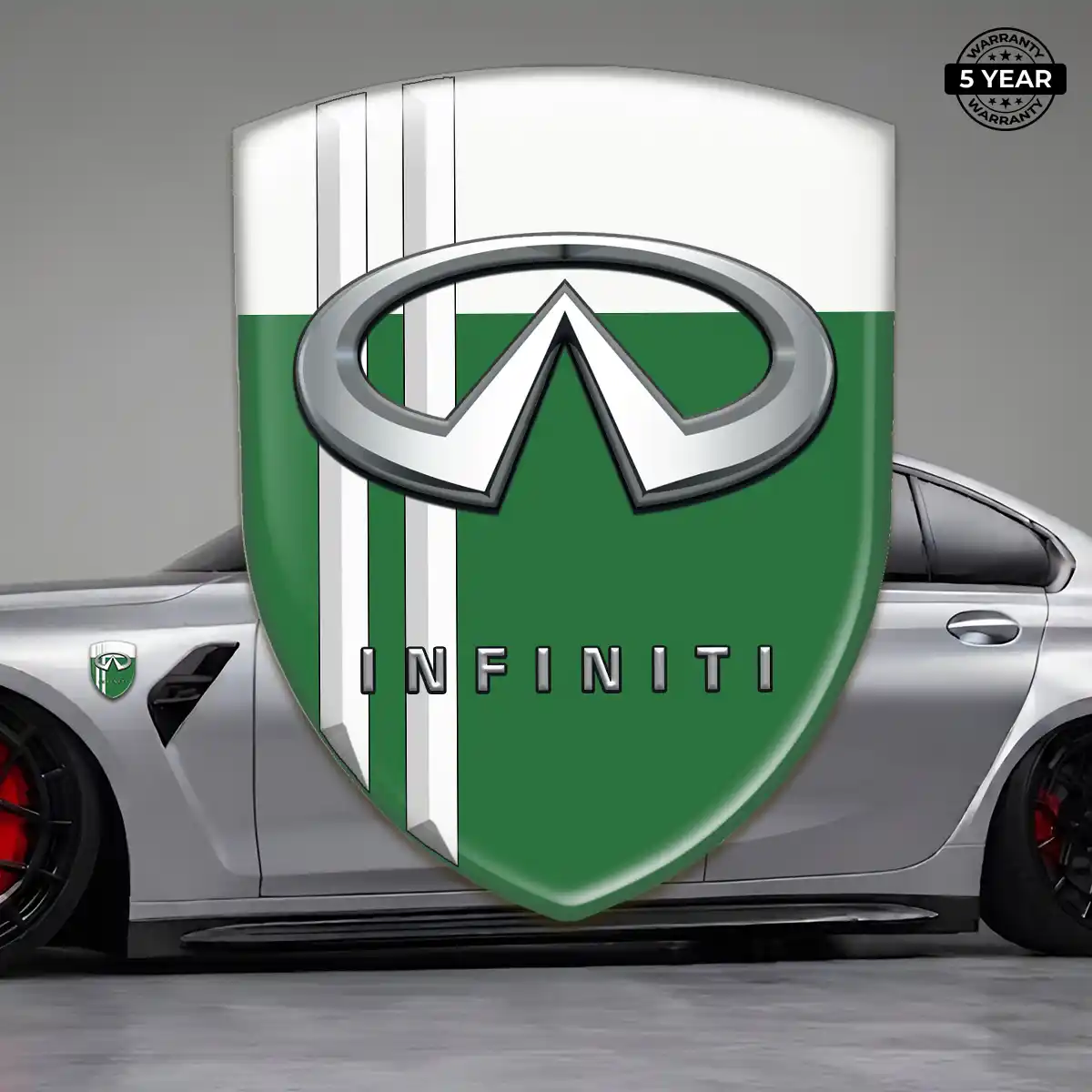 Infiniti Gel Emblem Sticker Exterior Luxe