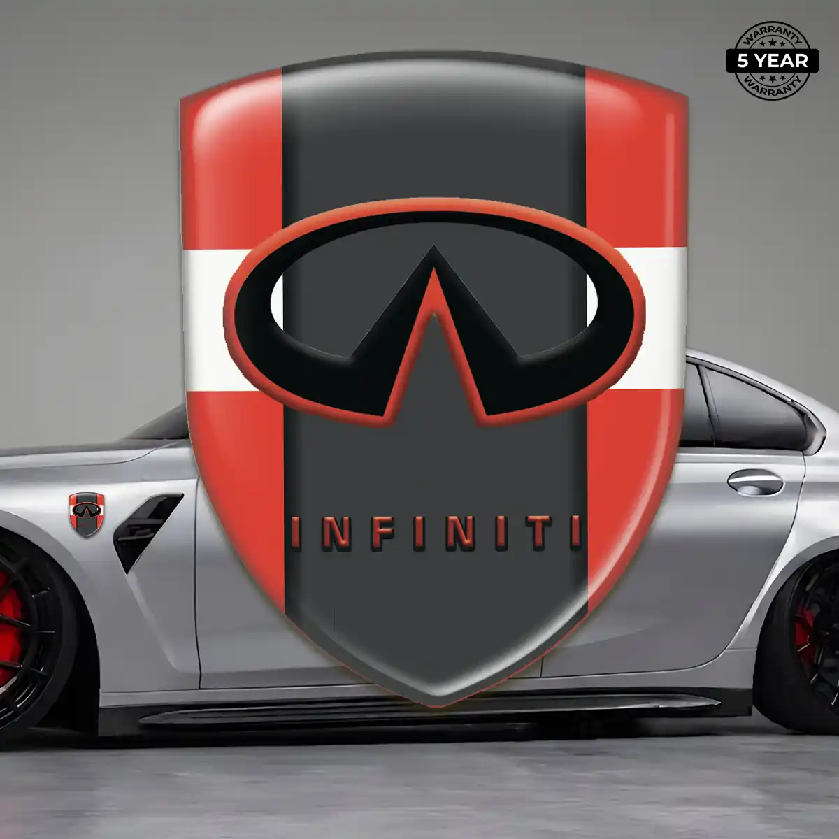 Infiniti Gel Emblem Sticker Noble Edition