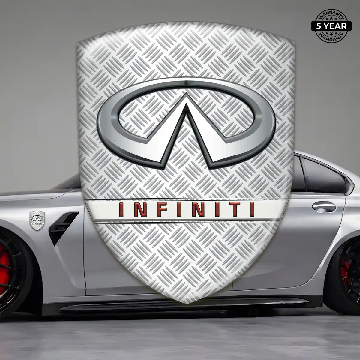 Infiniti Gel Emblem Sticker Signature Grade