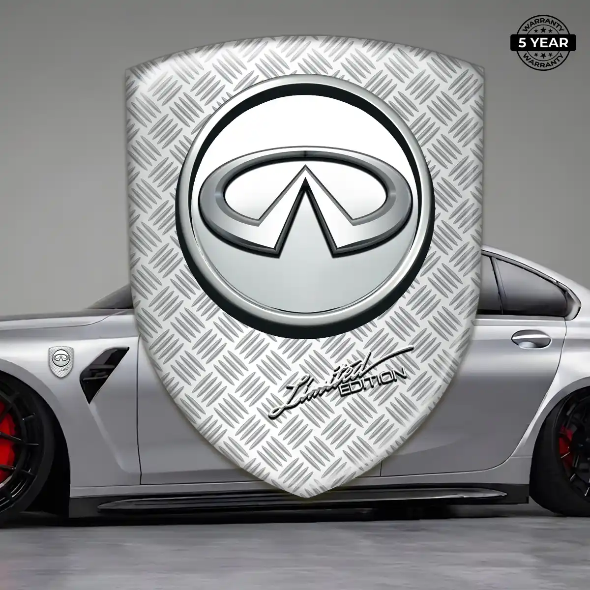 Infiniti Gel Emblem Sticker Sleek Style