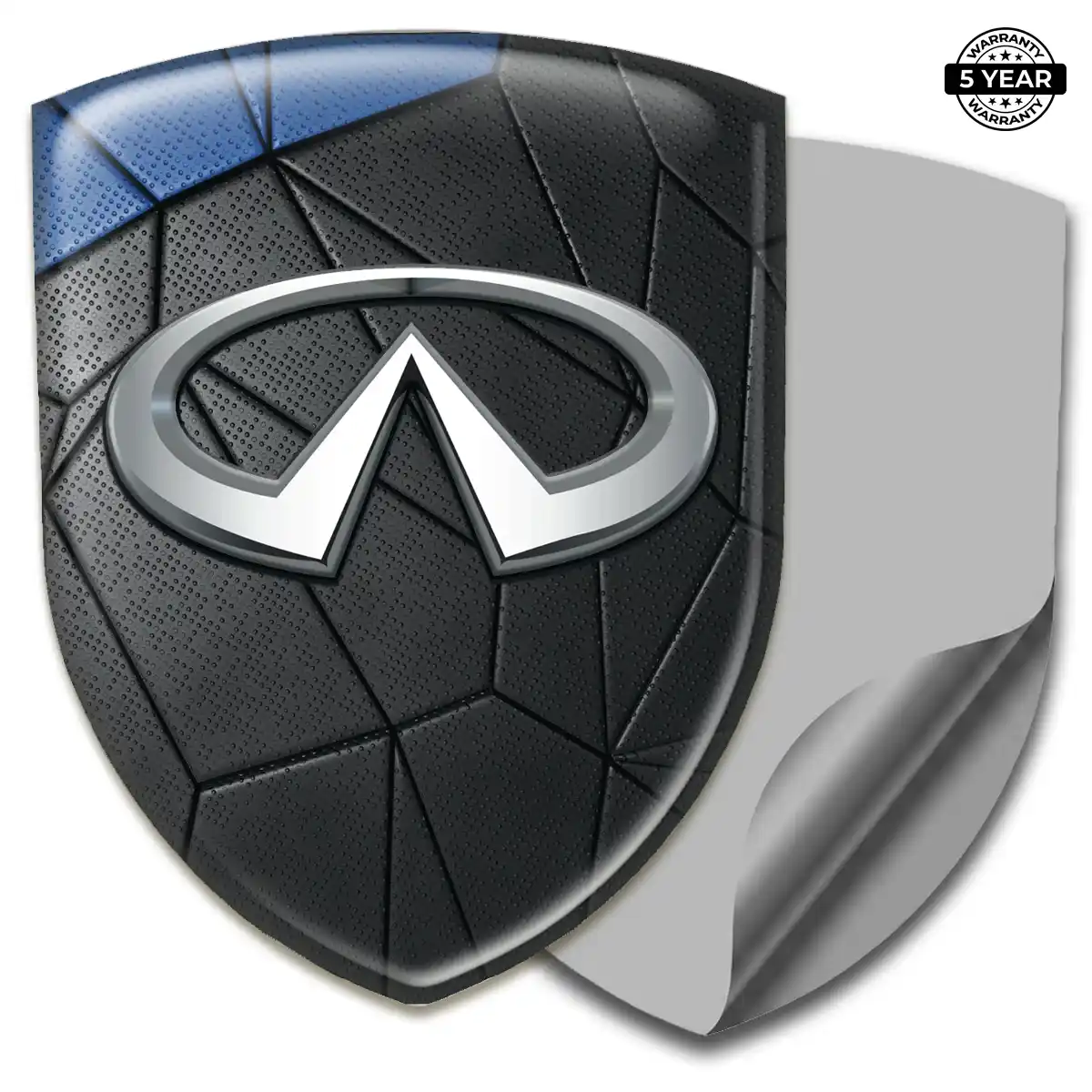 Infiniti Gel Emblem Sticker Street Tuning