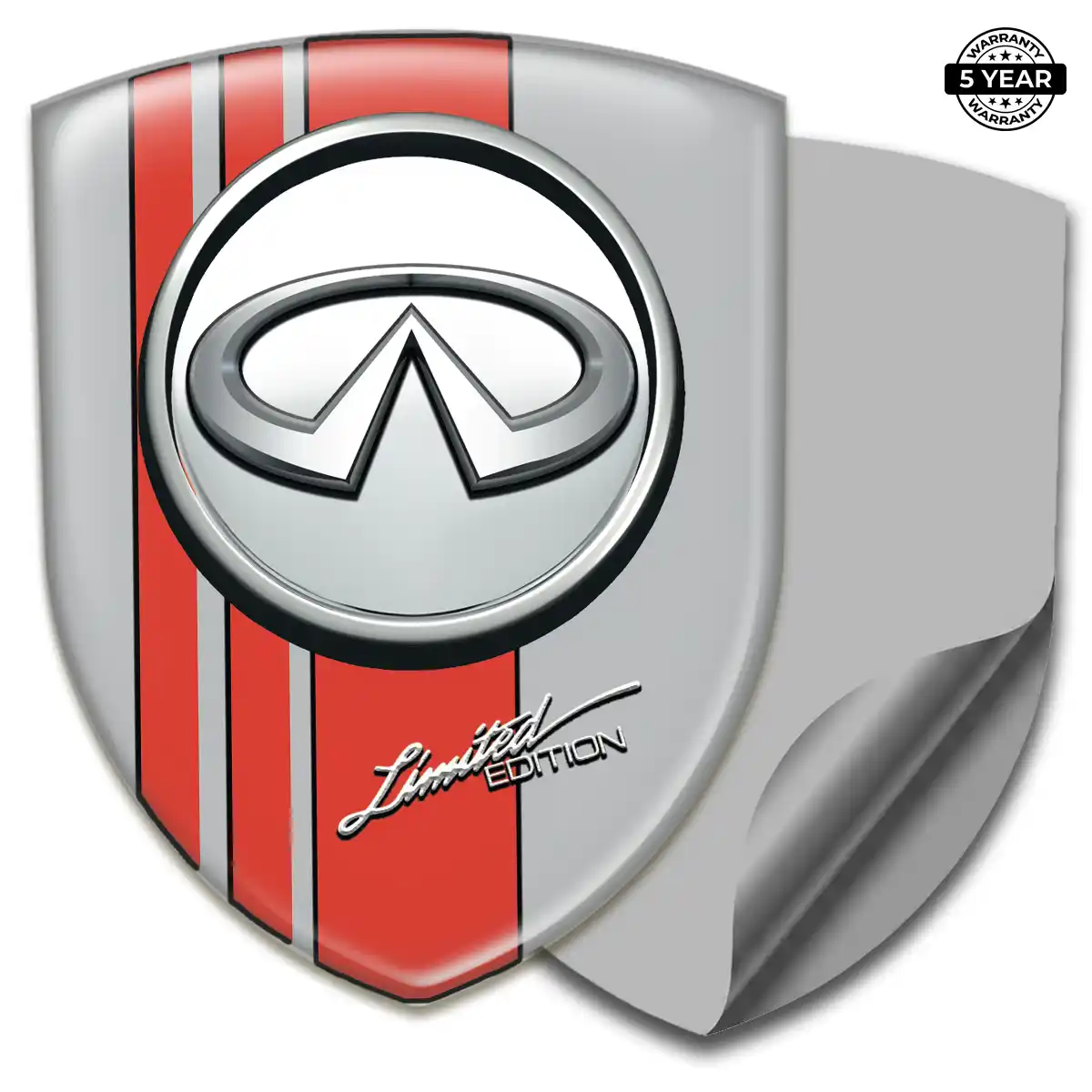 Infiniti Gel Emblem Sticker Superior Craft