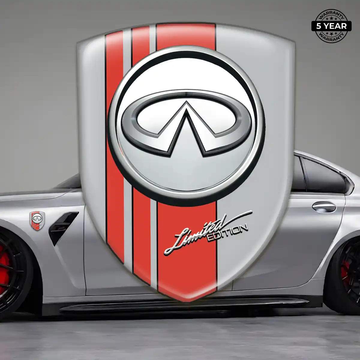 Infiniti Gel Emblem Sticker Superior Craft