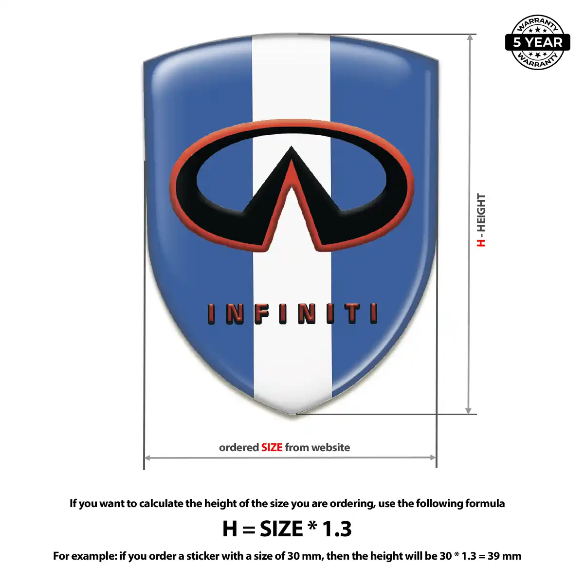 Infiniti Logo Badge Elite Edition