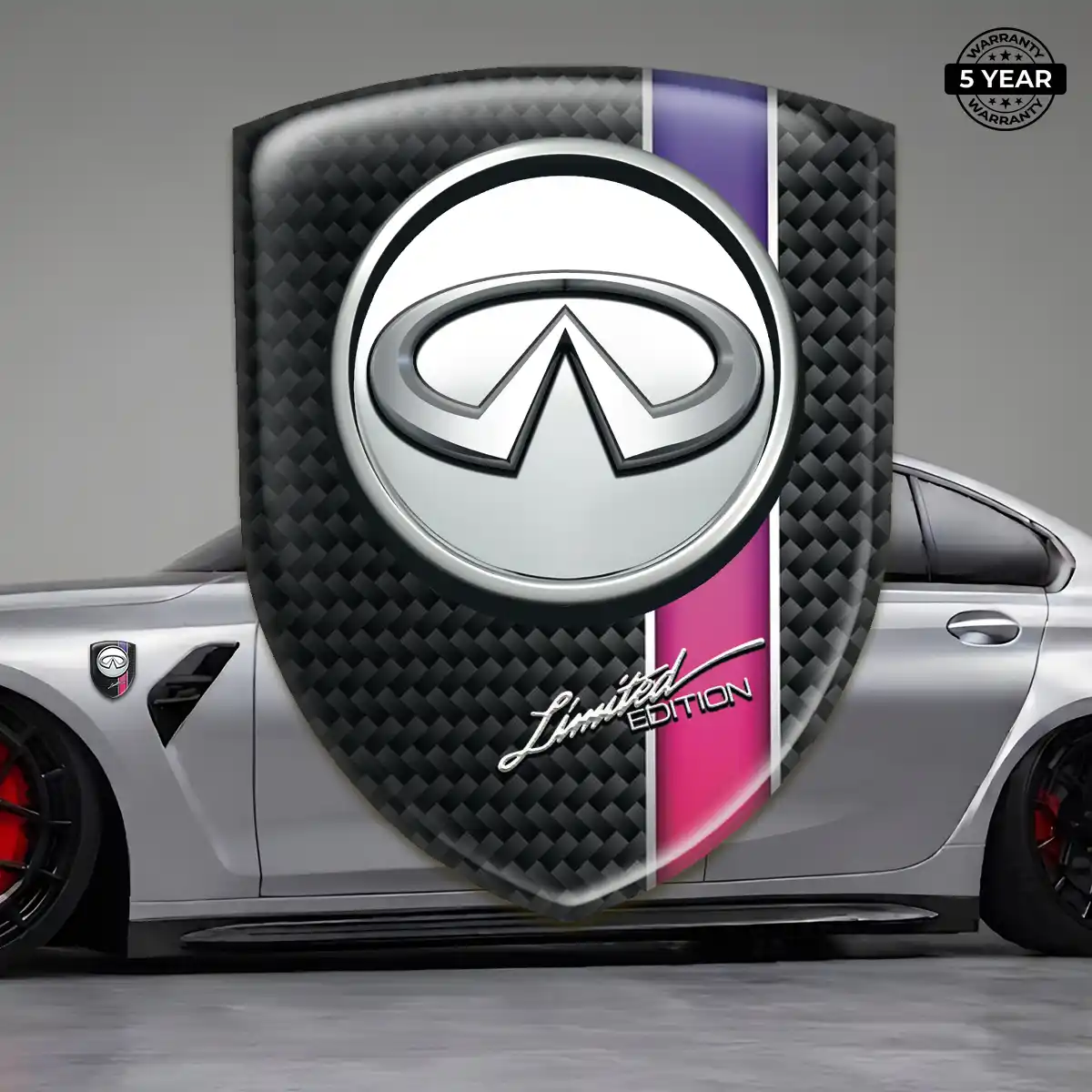 Infiniti Logo Badge Elite Finish
