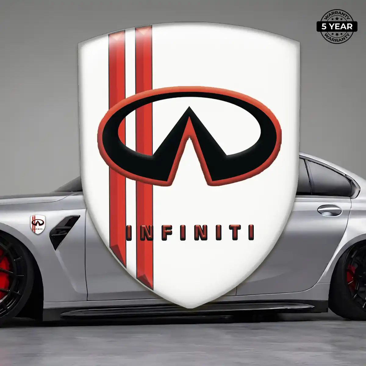 Infiniti Logo Badge Interior Elegance