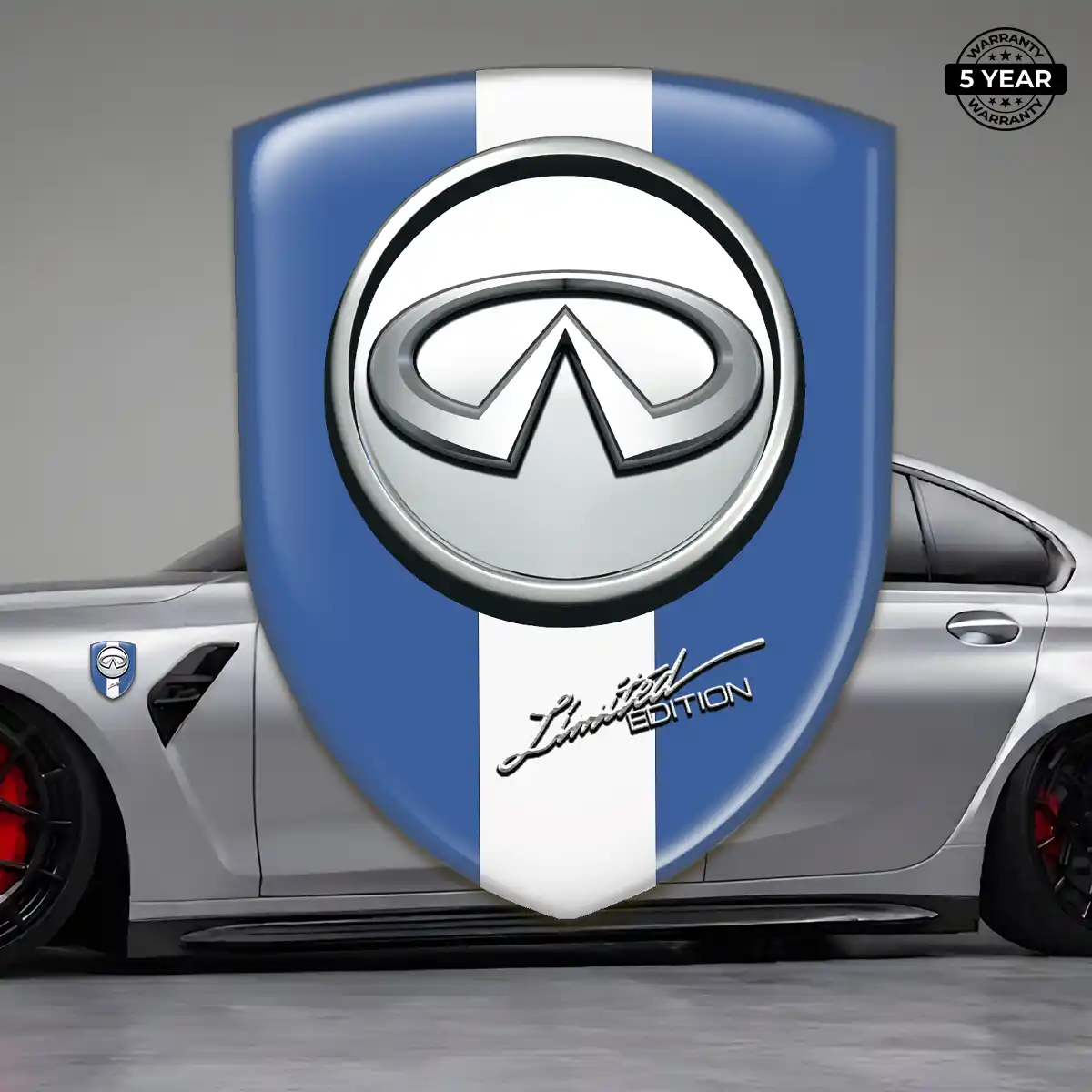 Infiniti Logo Badge Interior Luxe