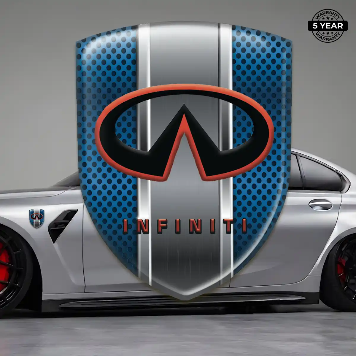 Infiniti Logo Badge Premium Dome