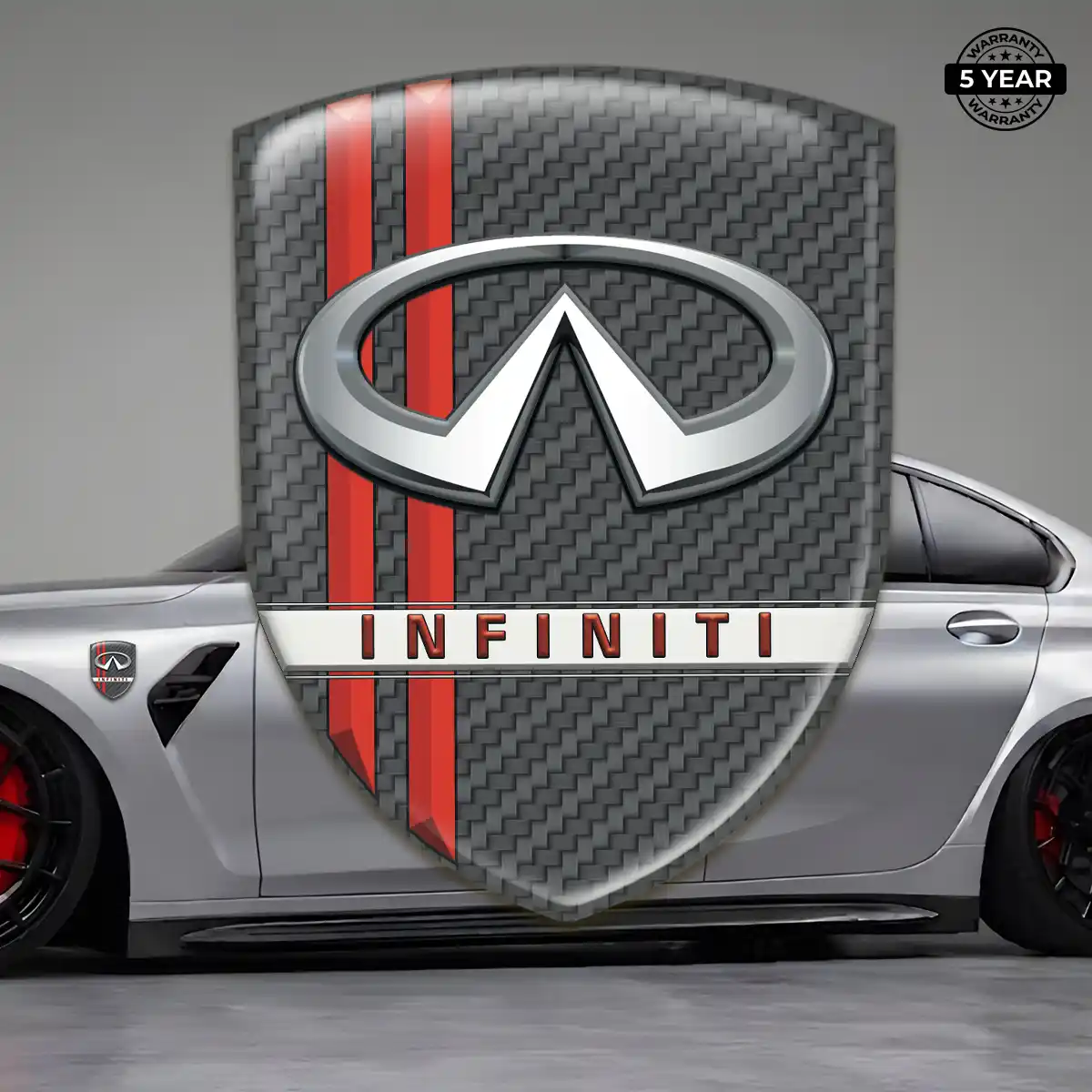 Infiniti Logo Badge Refined Design