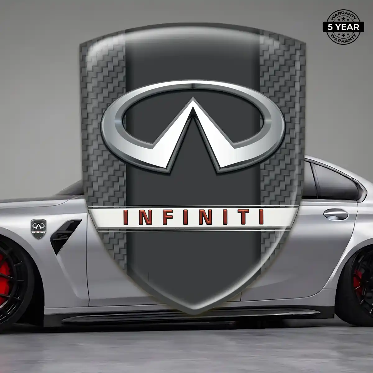 Infiniti Logo Badge Resin Elite