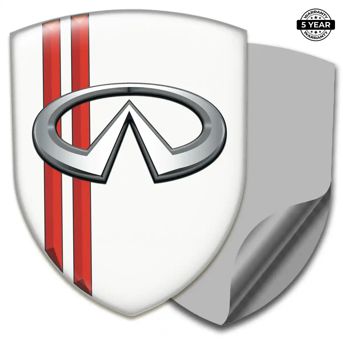 Infiniti Logo Badge Resin Luxe