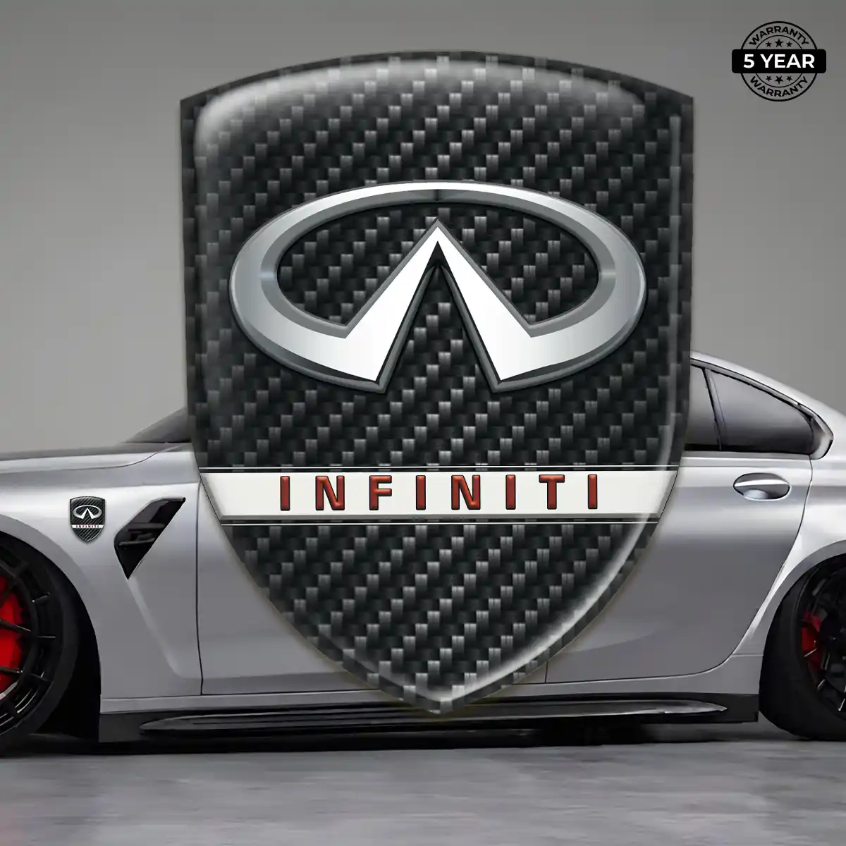 Infiniti Logo Badge Sleek Style
