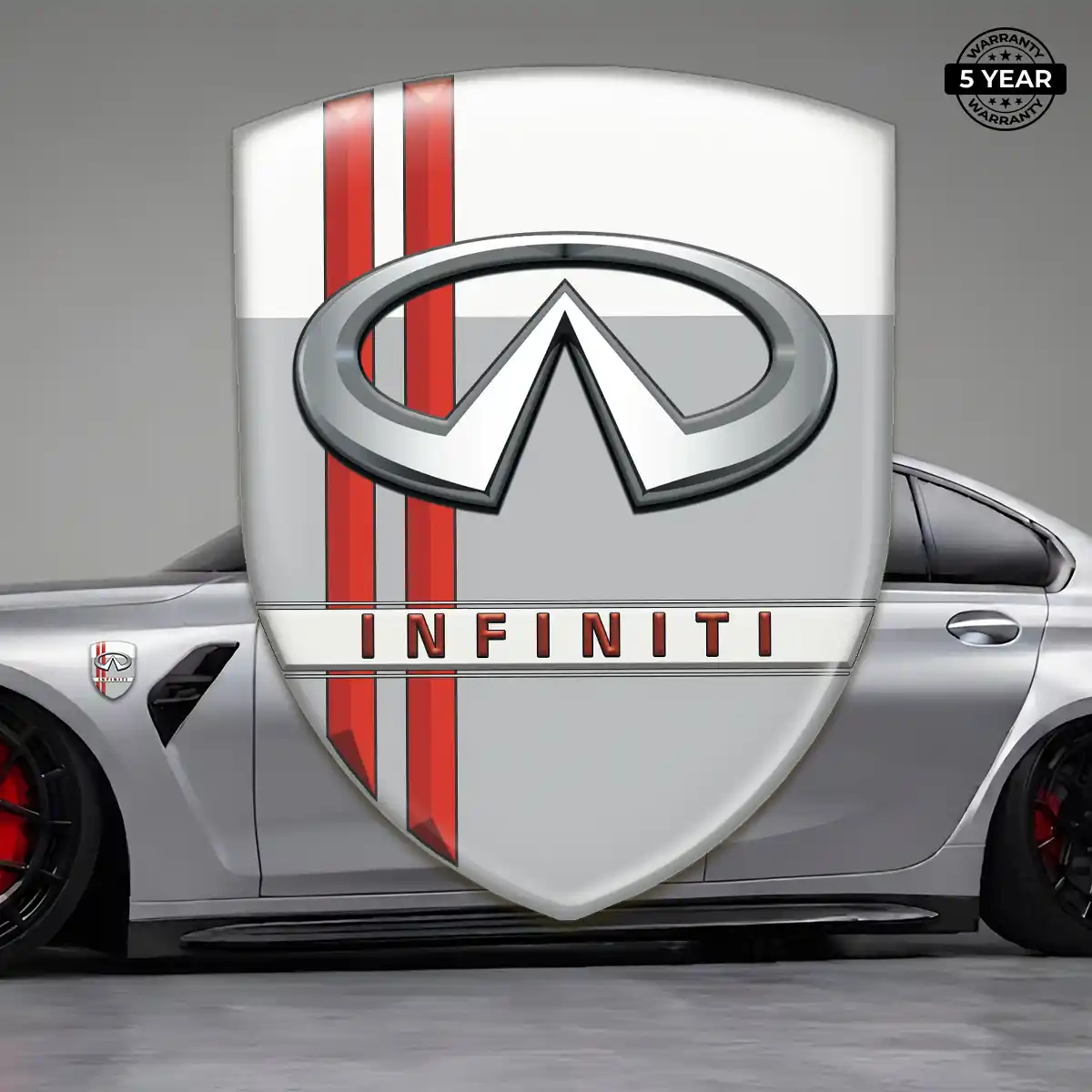 Infiniti Logo Emblem Cabin Style