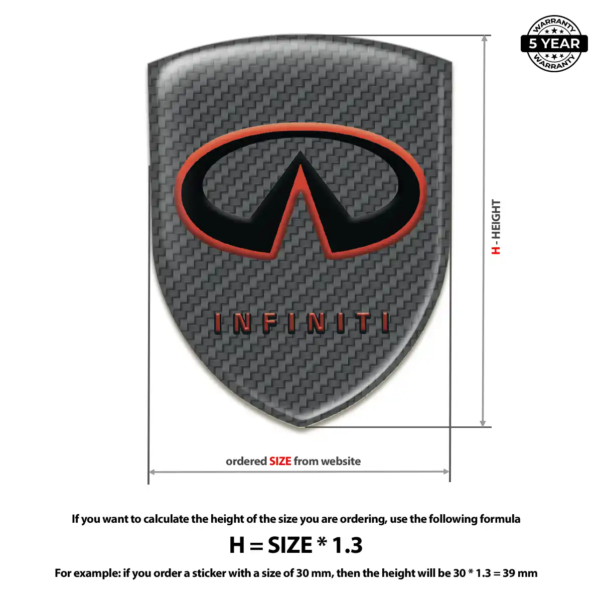 Infiniti Logo Emblem Interior Elegance