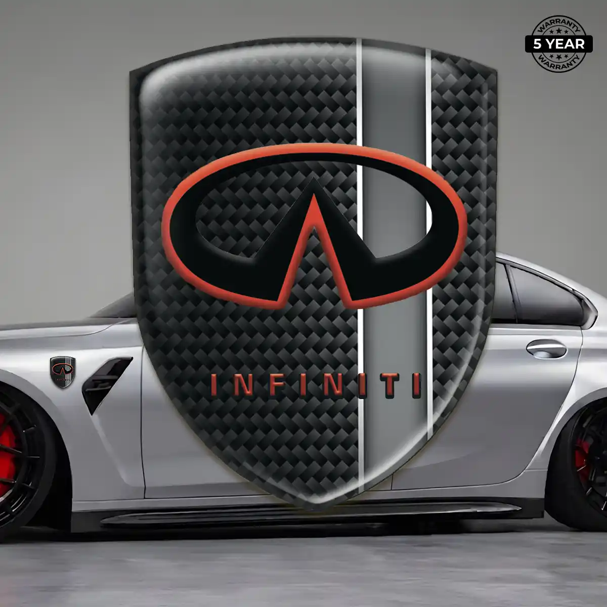 Infiniti Logo Emblem Outer Style