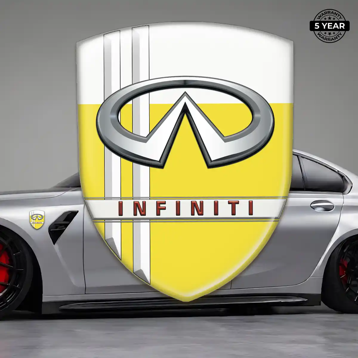 Infiniti Logo Emblem Resin Luxe
