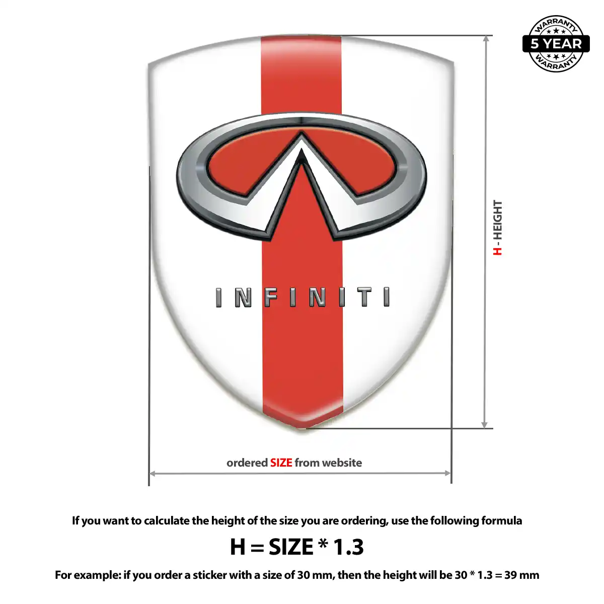 Infiniti Logo Emblem Signature Grade