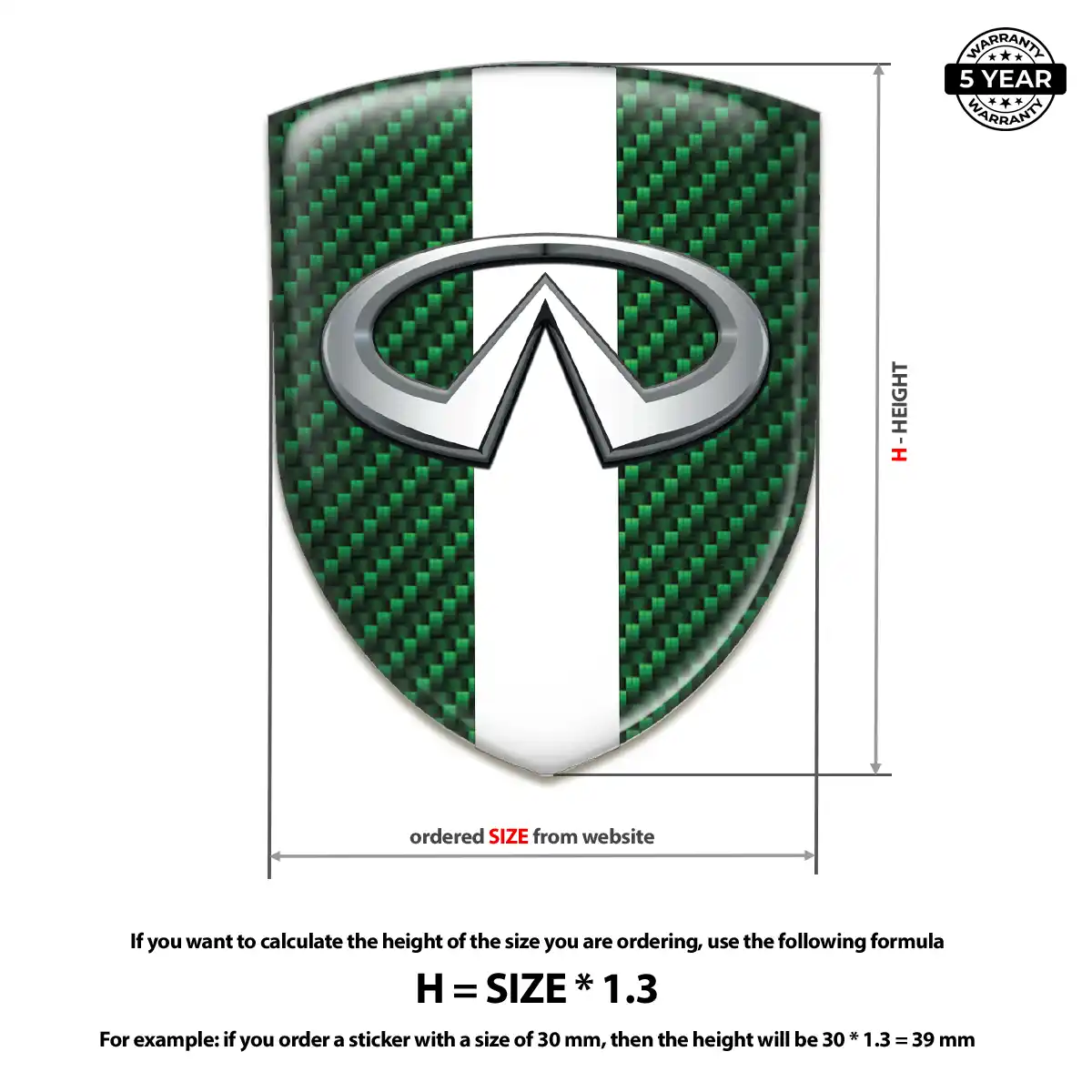 Infiniti Logo Emblem Street Tuning