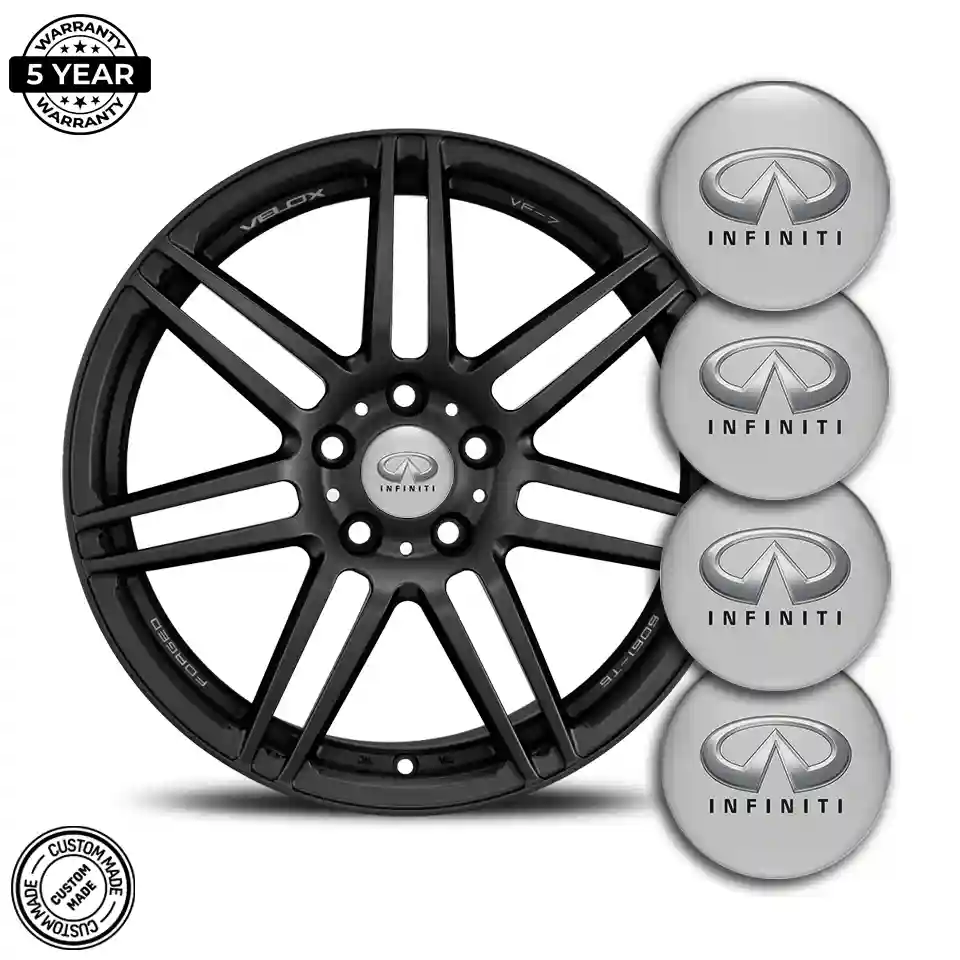 Infiniti Logo Silicone Badge Sleek Style