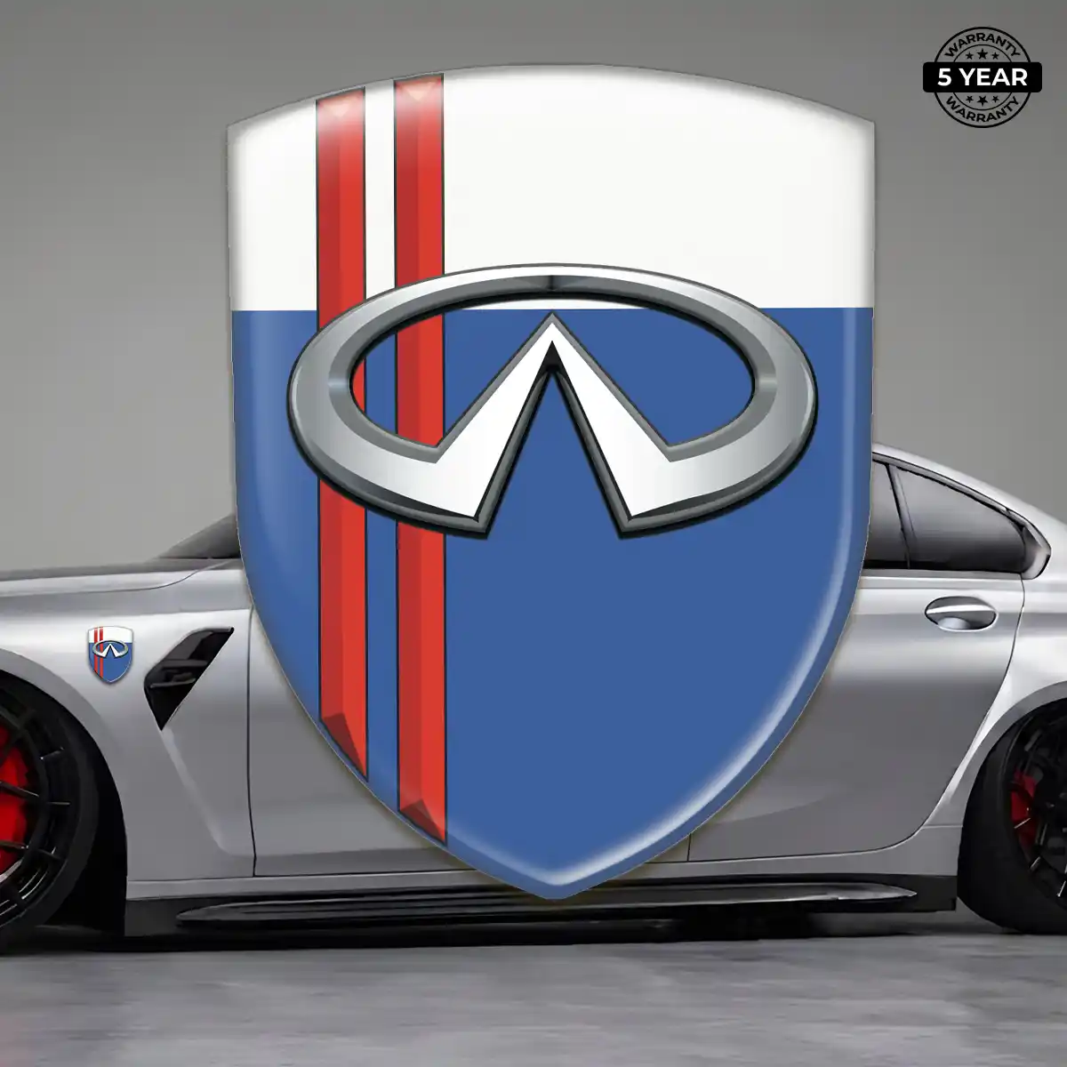Infiniti Logo Sticker Cabin Style