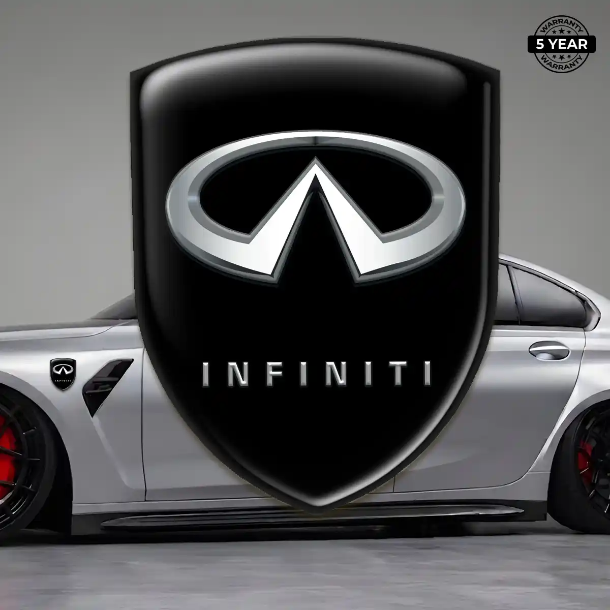 Infiniti Logo Sticker Interior Elegance