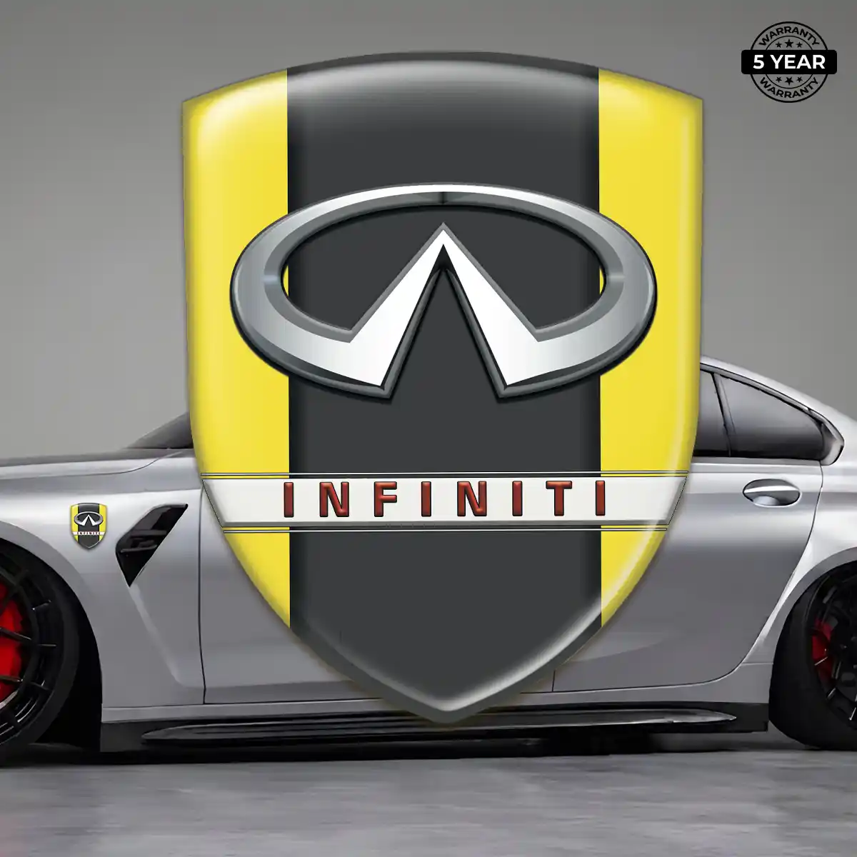 Infiniti Logo Sticker Outer Style